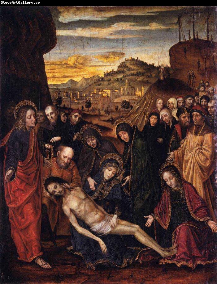 BORGOGNONE, Ambrogio Lamentation of Christ